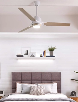 Zeus ventilatore da soffitto con luce